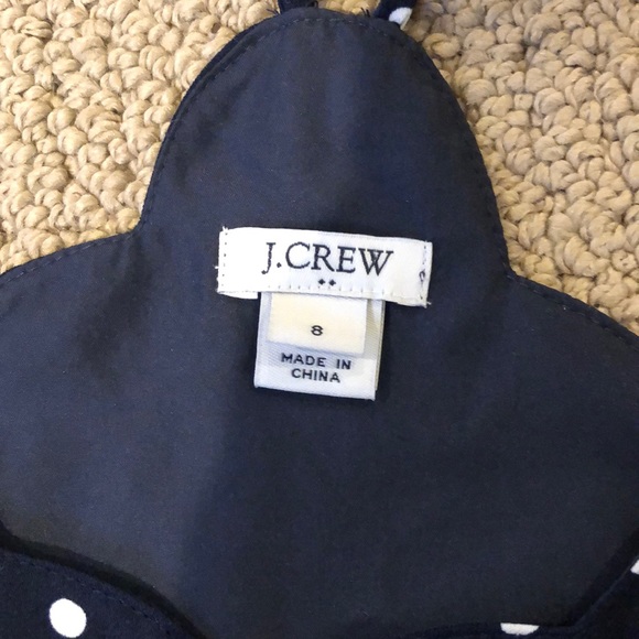 J Crew Scallop Polka Dot Tank - Picture 4 of 6